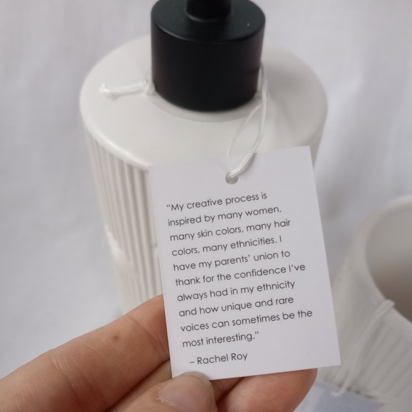 RACHEL Rachel Roy▪️Soap Dispenser Bathroom Set - Picture 3 of 4